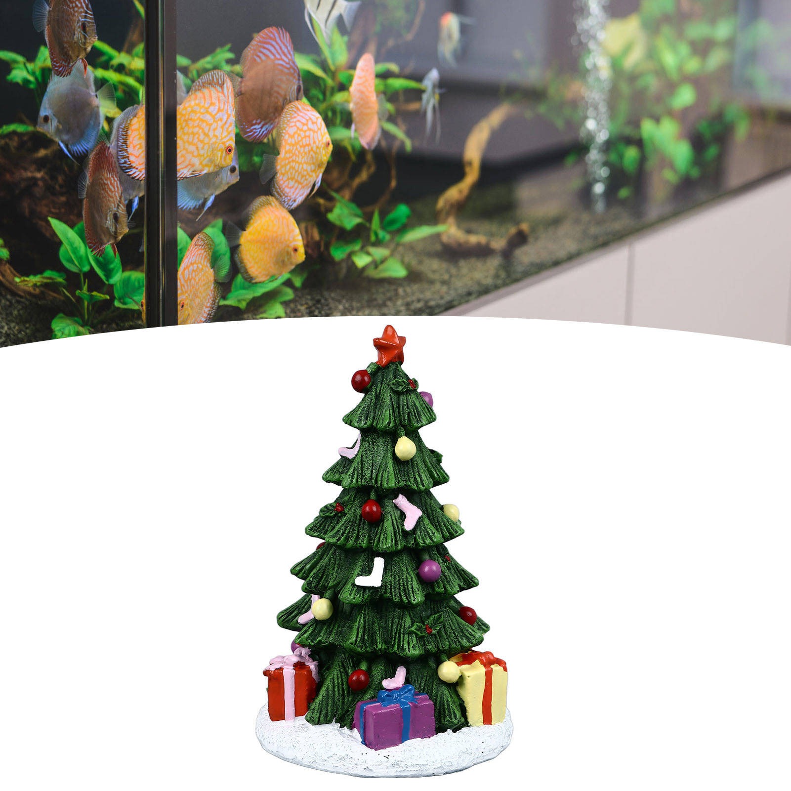 ZK20 Christmas Fish Tank Ornam - Aquarium Plant Substrate review and price