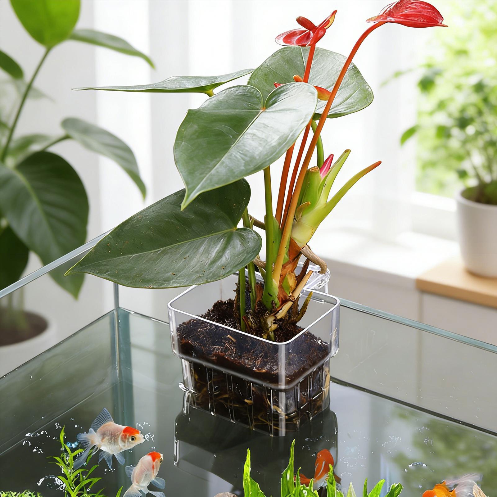 Transparent Hangable Aquarium  - Plant Aquarium Pot review and price