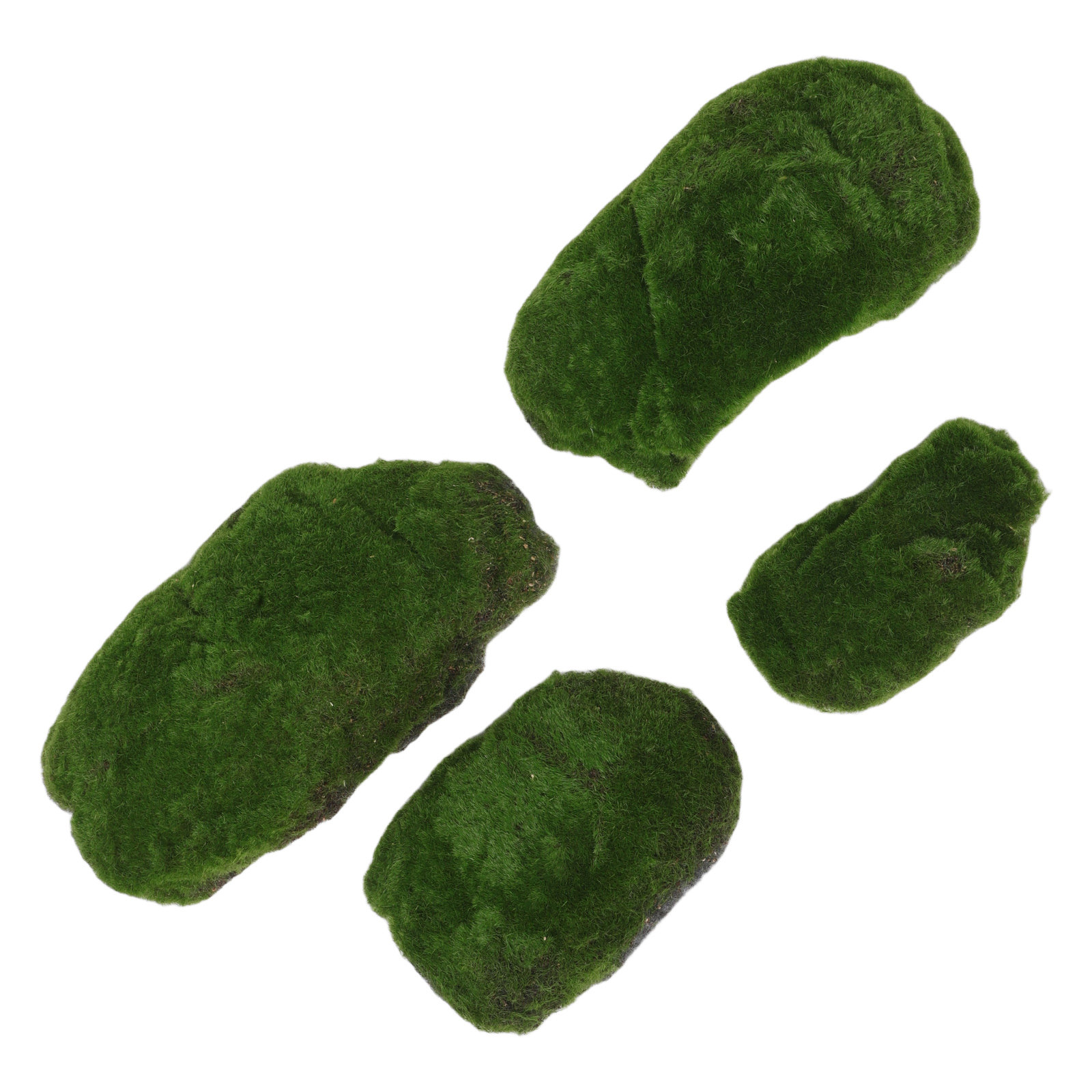 4Pcs Decorative Faux Moss Ston - Aquarium Moss review and price