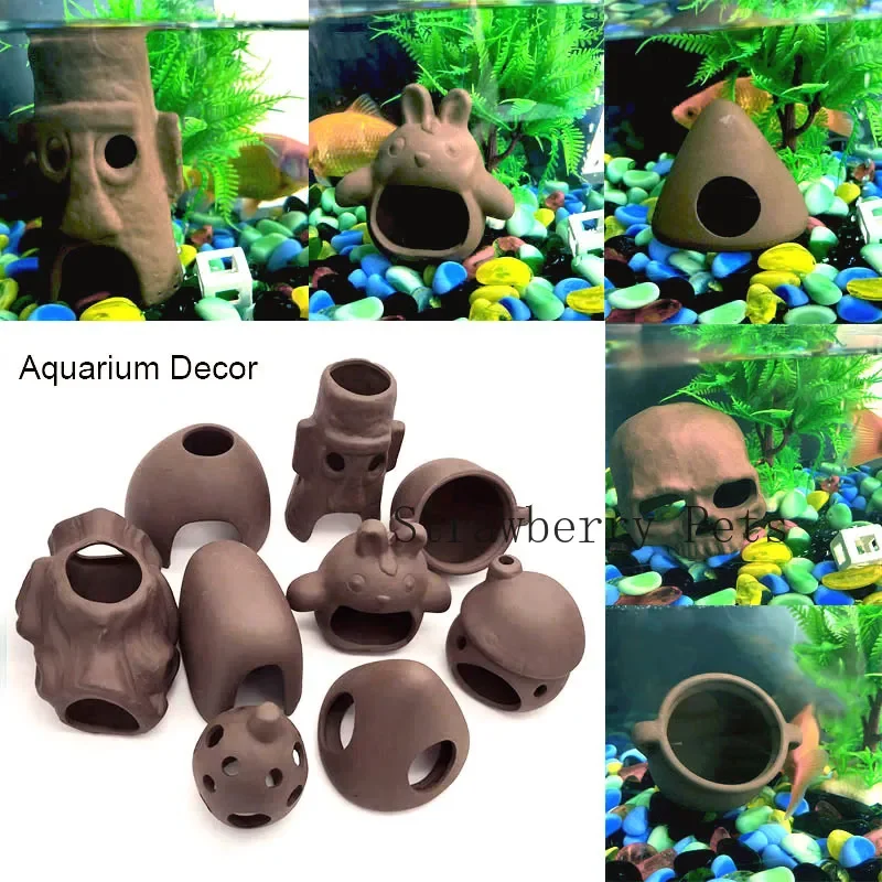 Ceramic Aquarium Decoration Fi - Aquarium Plants Live review and price