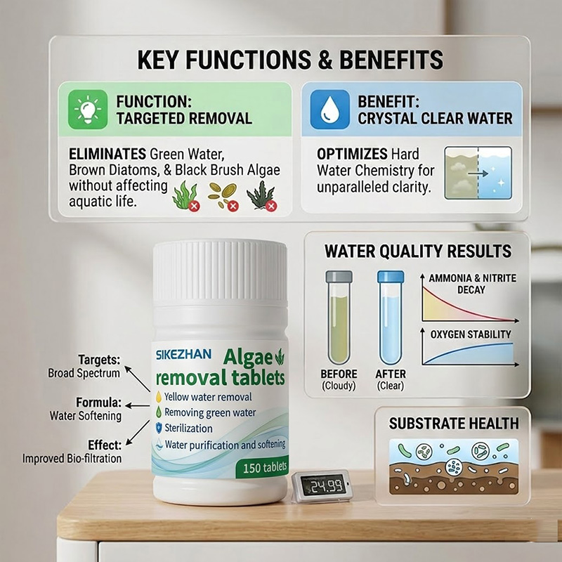 Fast Algae Remover Tablets Fis - Planted Aquarium Algae Control review and price
