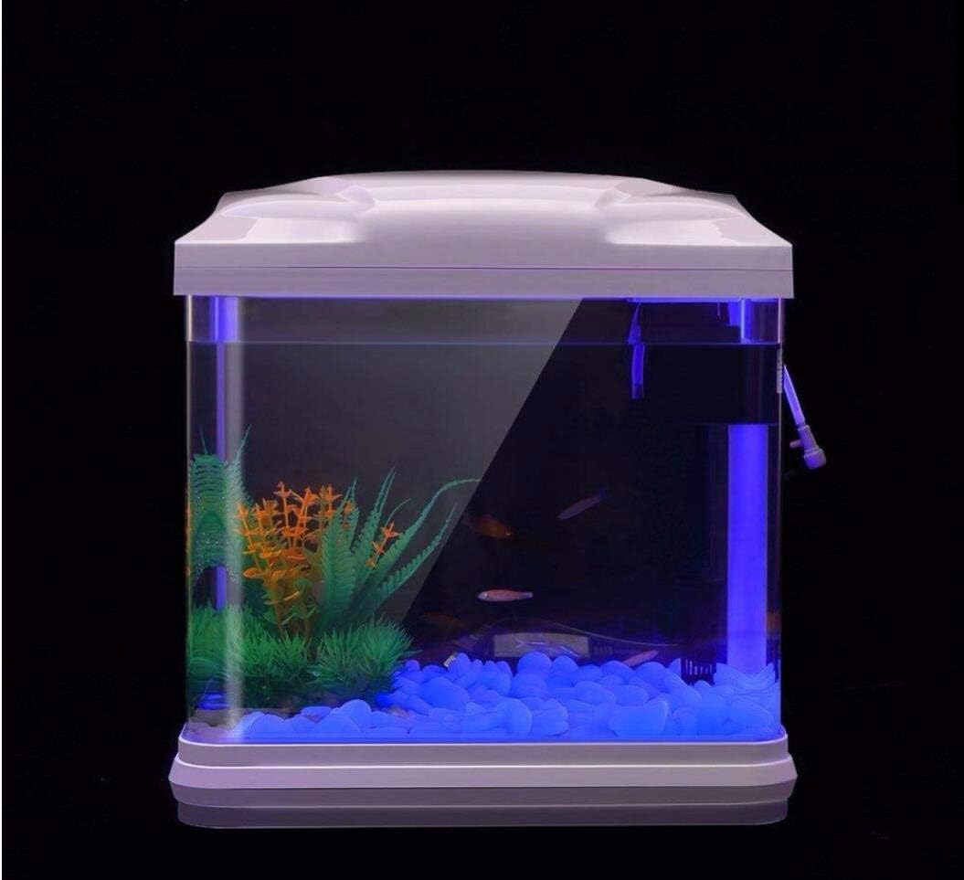 Fish Tank Rocks Glow Blue Pebb - Plant Aquarium Pot review and price