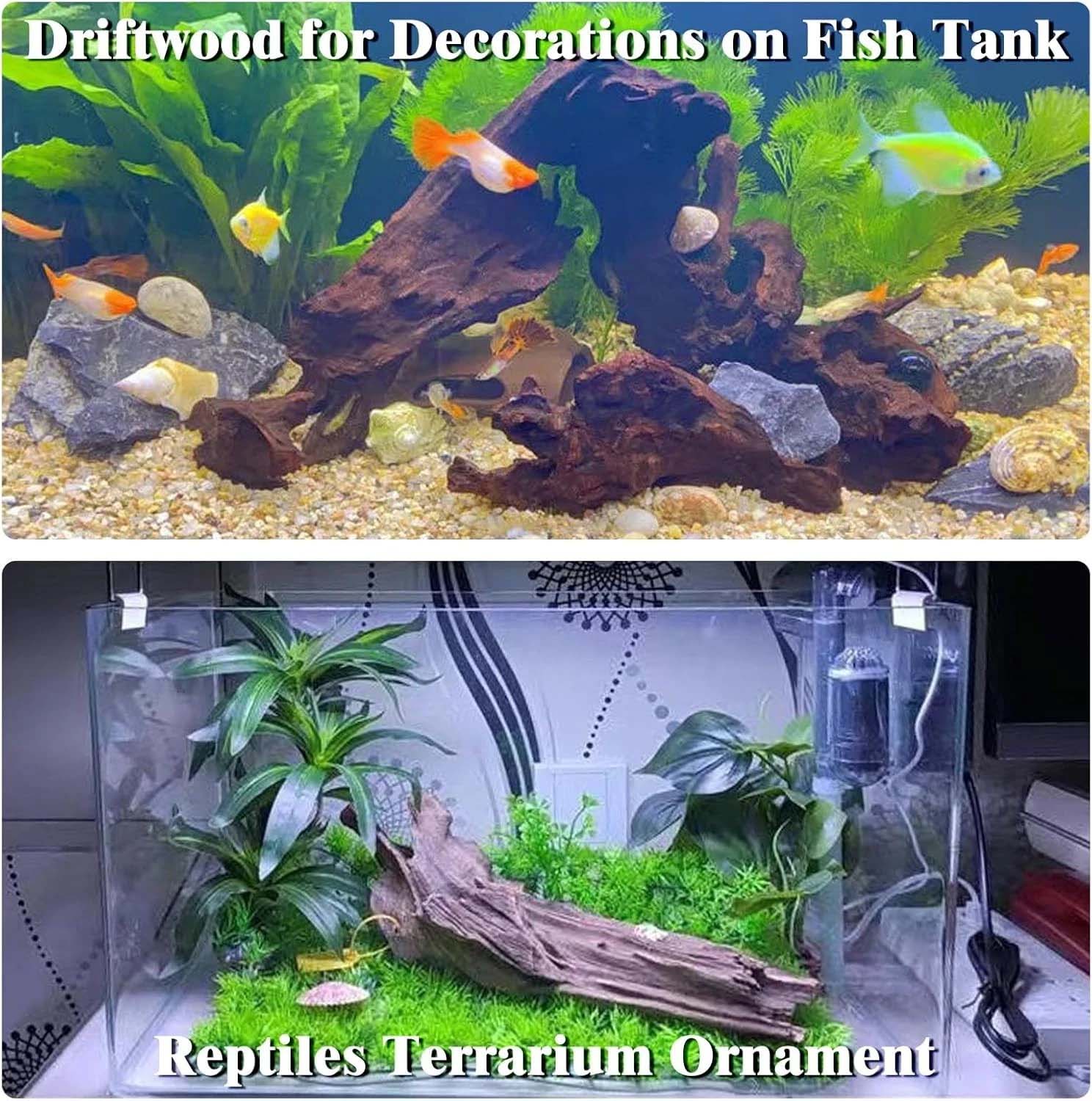 15-20CM 1Pc Natural Driftwood  - Aquarium Plant Substrate review and price