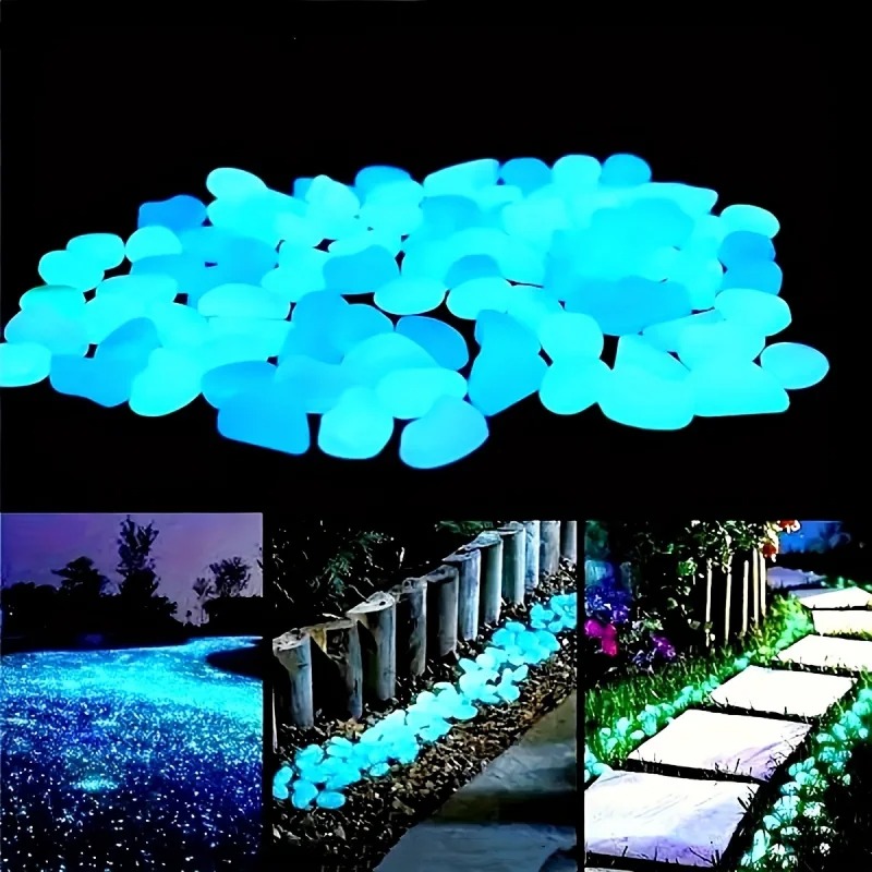 100/300pcs Glow In The Dark Pe - Plant Aquarium Pot review and price