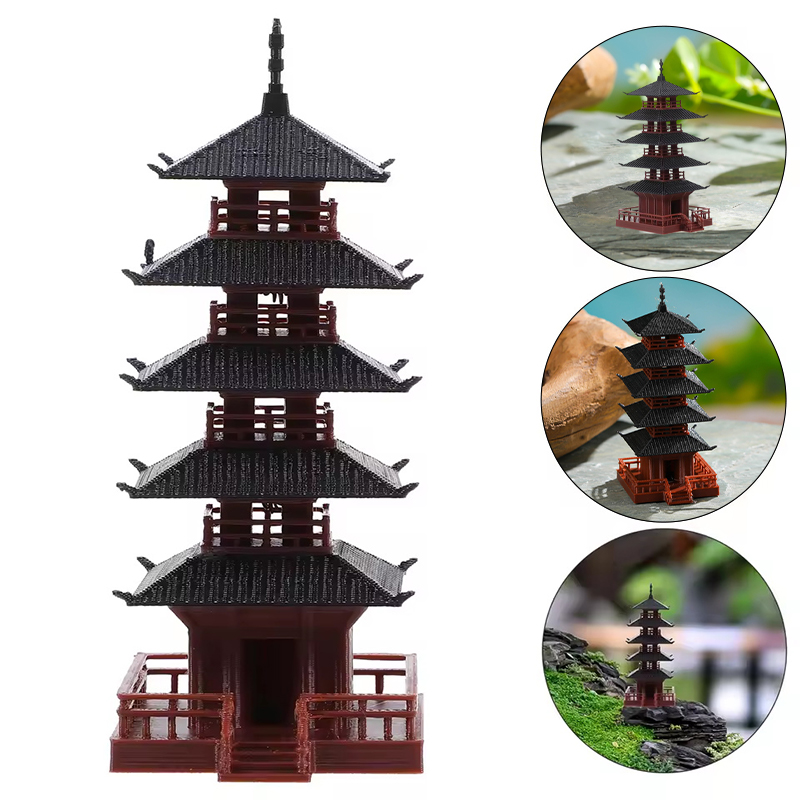 Mini Pagoda Statue Ancient Bui - Aquarium Moss review and price